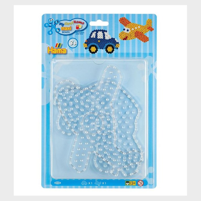 Hama Maxi Perleplader - 2 stk. - Bil/Flyvemaskine