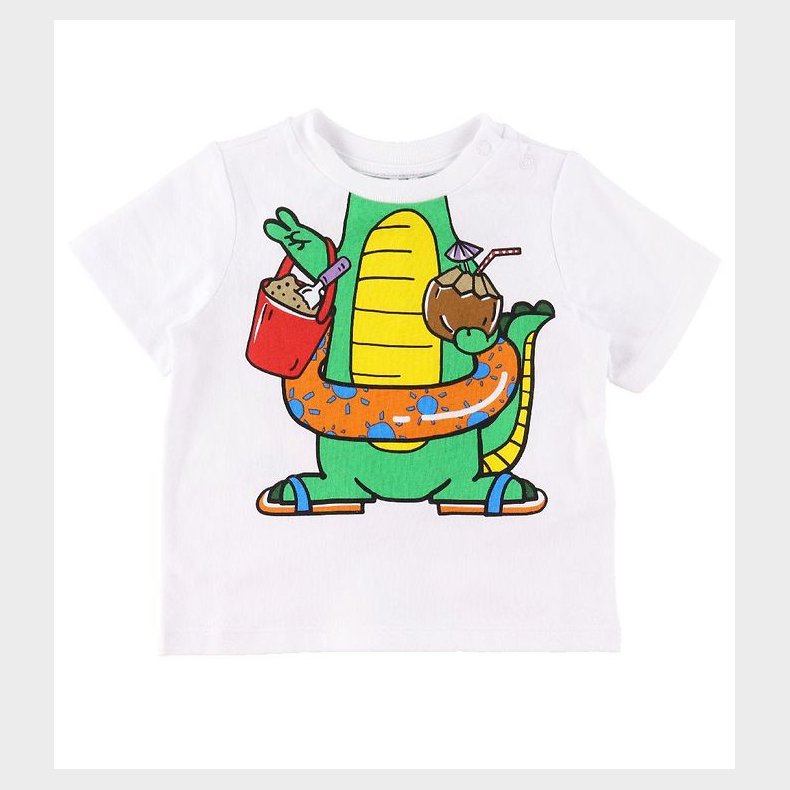 Stella McCartney Kids T-shirt - Hvid m. Tryk