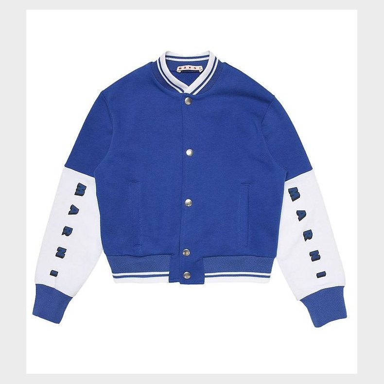 Marni Cardigan - Bl/Hvid