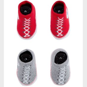 Converse Strmper- 2-pak - Grmeleret/University Red