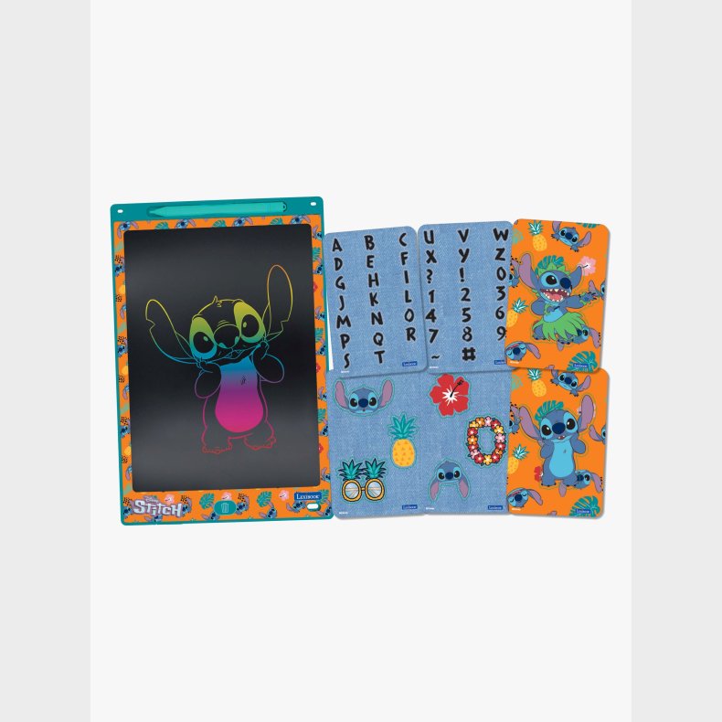 Lexibook Disney Stitch Tegnetablet med Stencilskabeloner