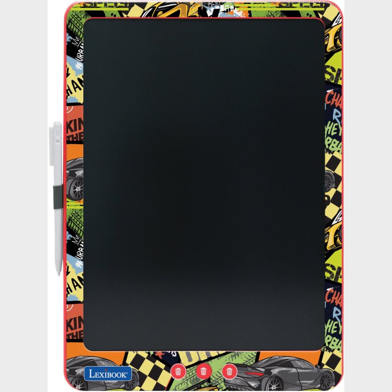Lexibook Flerfarvet E-Ink Tegnetablet med Stenciler 14 Tommer