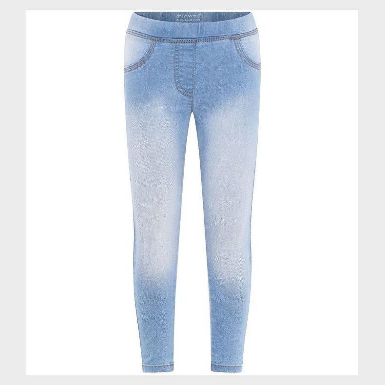 Minymo Jeggings - Slim Fit - Light Dusty Blue