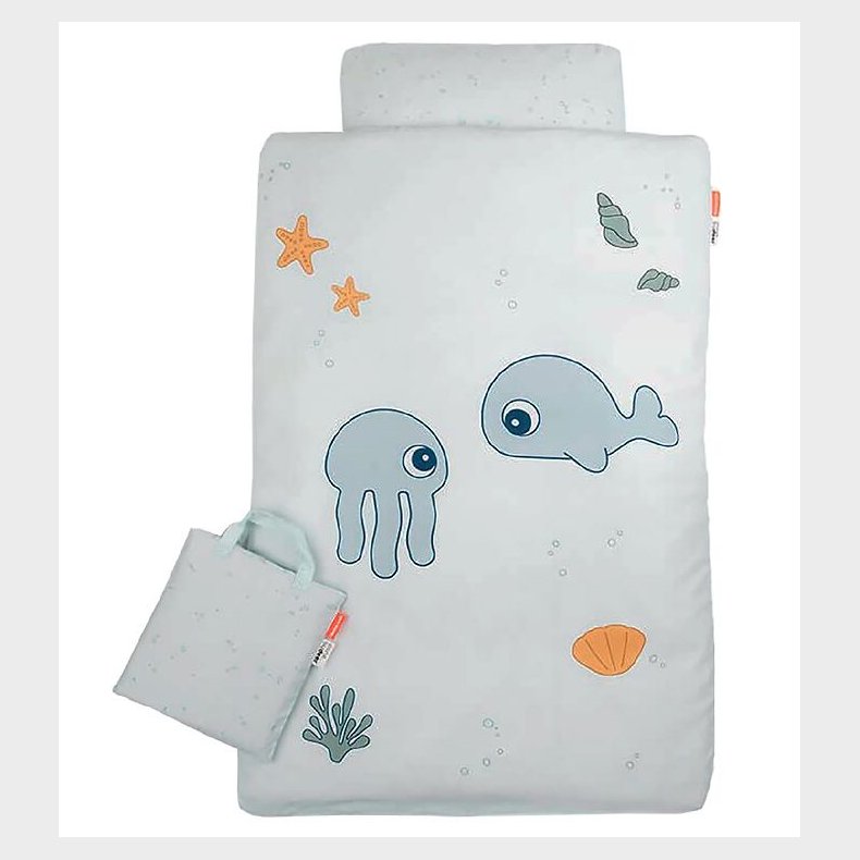 Done by Deer Senget�j - Junior - Jelly & Wally - Bl�