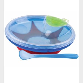 Nuby Varmeskl m. Ske - Bl