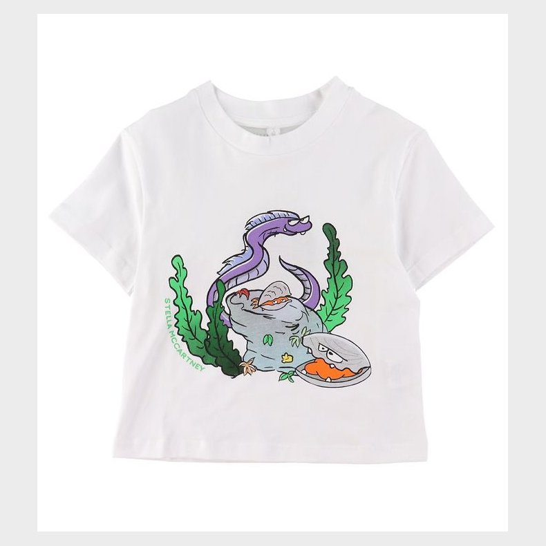 Stella McCartney Kids T-shirt - Hvid m. Tryk