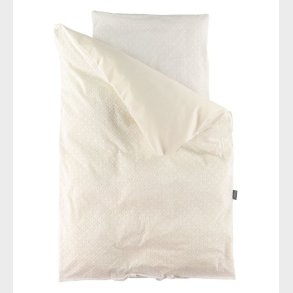 N�rgaard Madsens Senget�j - Baby - Natur Broderi m. Hulm�nster