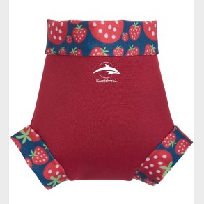 Konfidence Blebadebukser - UV50+ - Nappy E-flex - Strawberry