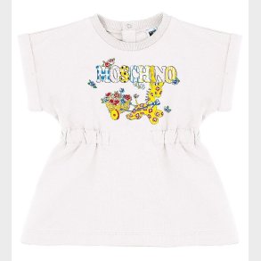 Moschino Kjole - Hvid m. Print