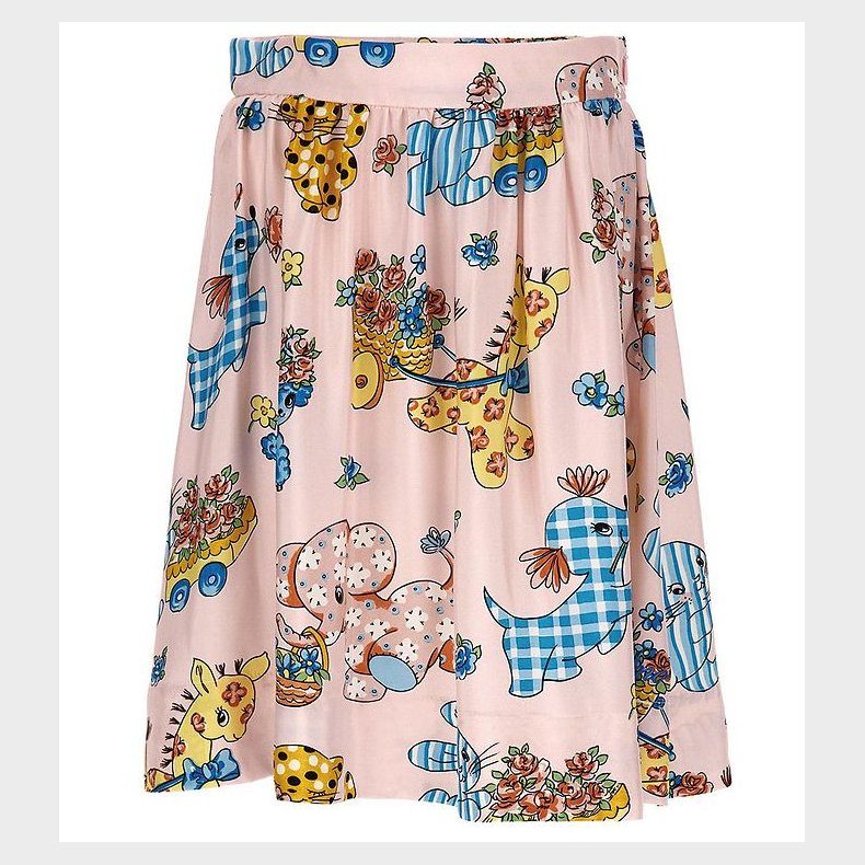 Moschino Nederdel - Rosa m. Print