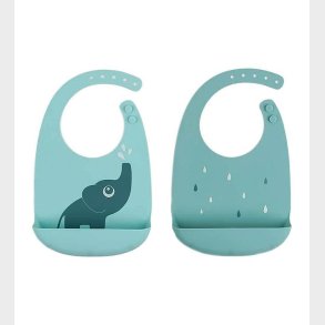 Done by Deer Hagesmk m. Lomme - 2-pak - Silikone - Elphee Blue