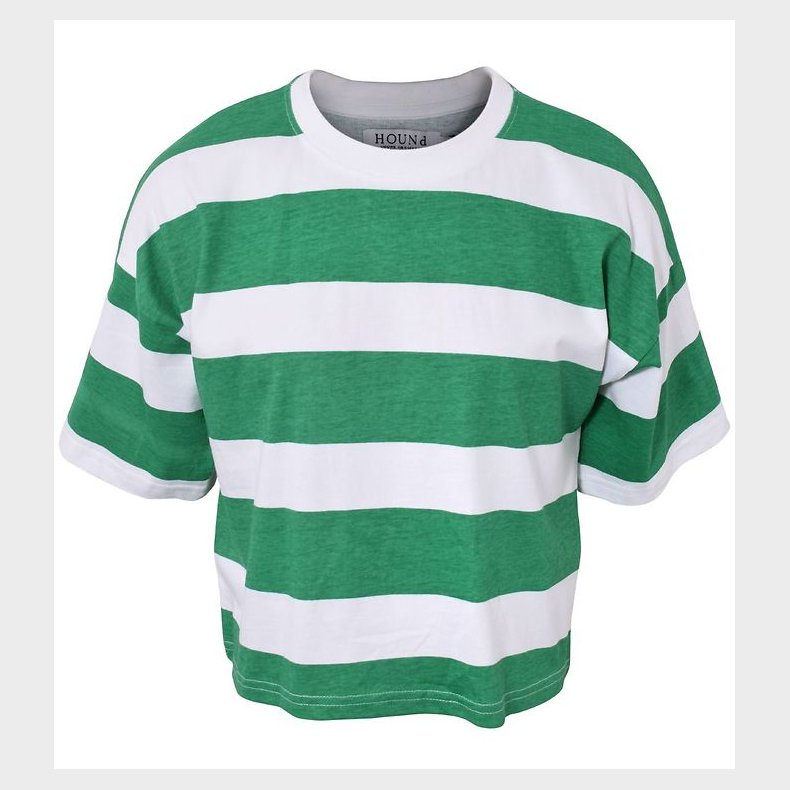 Hound T-shirt - Crop - Power Green