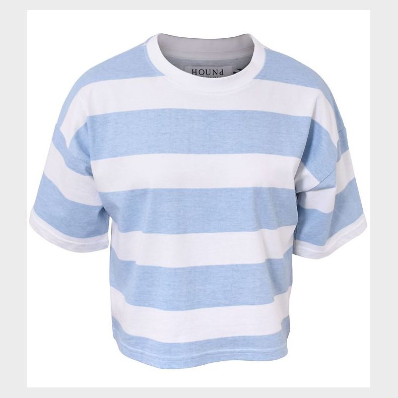 Hound T-shirt - Crop - Light Blue