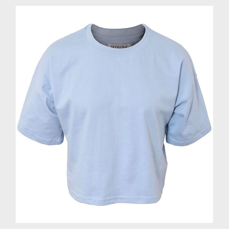 Hound T-shirt - Crop - Light Blue