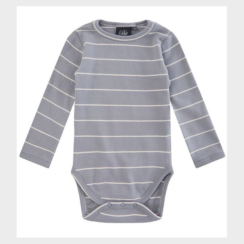 Sofie Schnoor Body l/ - Stribet - Stone Blue