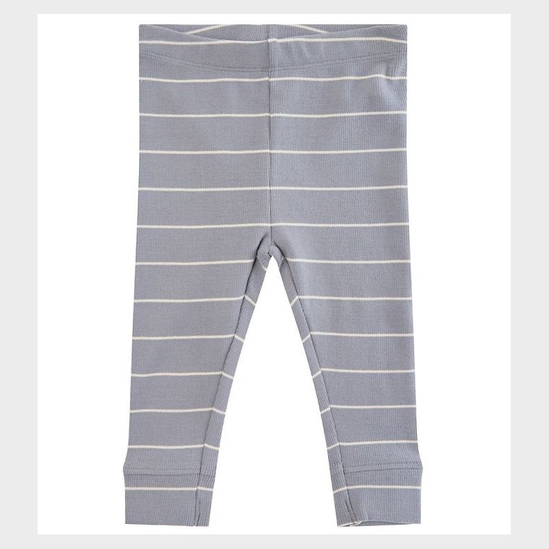 Sofie Schnoor Leggings - Stribet - Stone Blue