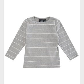 Sofie Schnoor Bluse - Stribet - Grey Melange