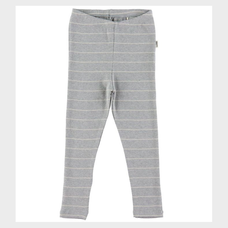 Sofie Schnoor Leggings - Stribet - Grey Melange