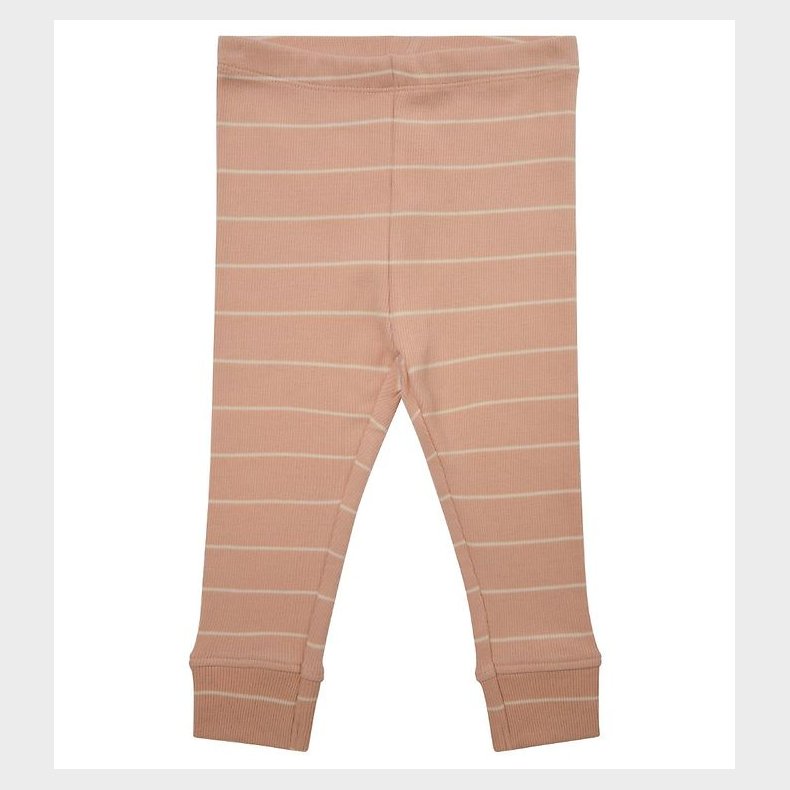 Sofie Schnoor Leggings - Stribet - Nougat