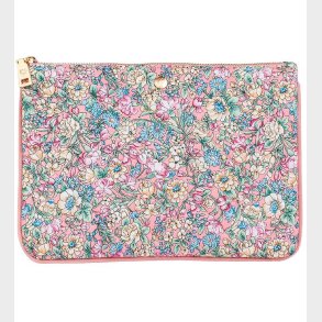 Fan Palm Toilettaske - Clutch - Rosie Flower