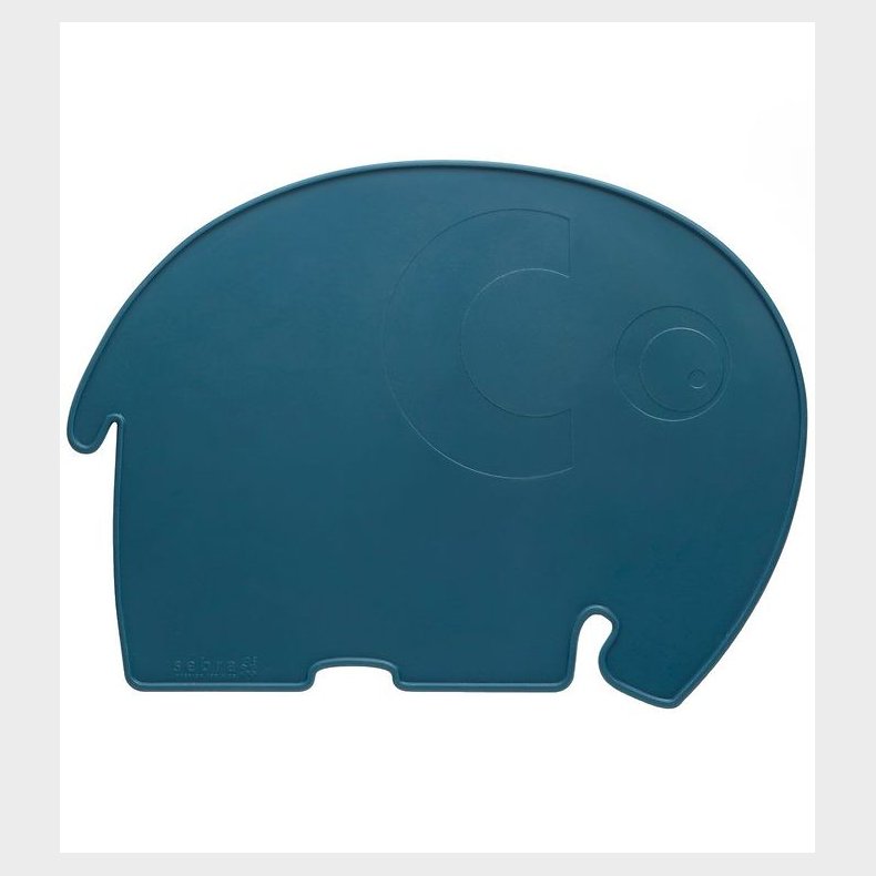 Sebra Dkkeserviet - Silikone - Fanto - Nordic Blue