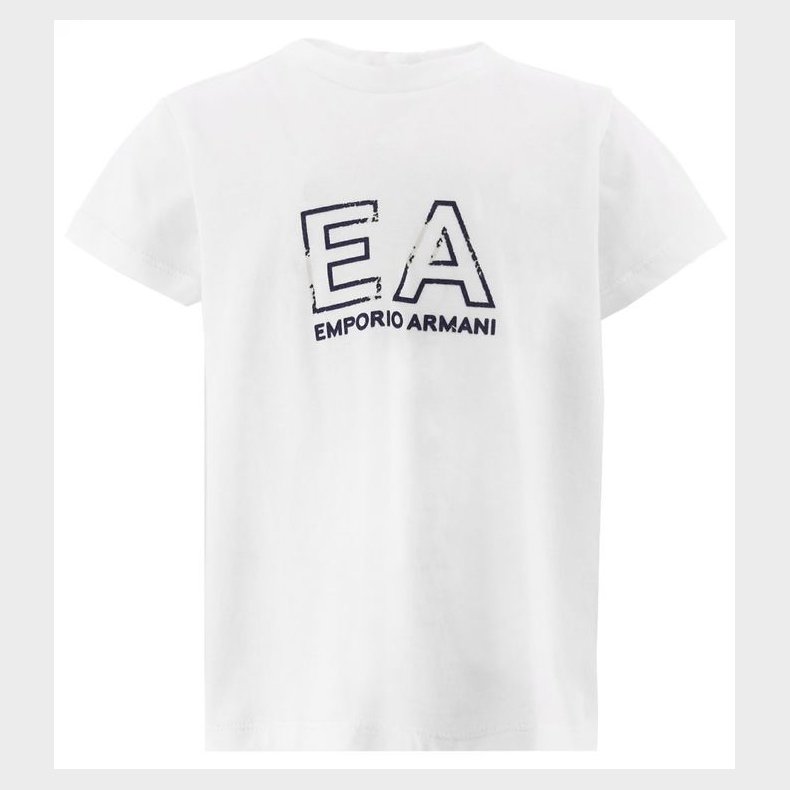 Emporio Armani T-shirt - Hvid m. Print