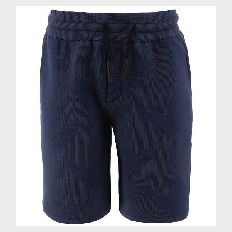 Emporio Armani Shorts - Navystribet m. Logoer