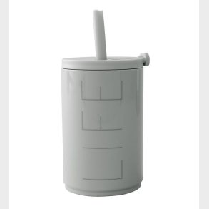 Design Letters Kop m. Sugerr - To Go - 330ml - Gr m. Tekst