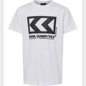 Hummel T-shirt - hmlFSK Low - Hvid