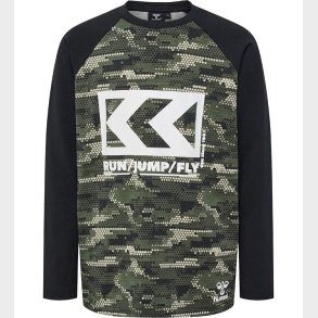 Hummel Bluse - hmlFSK - Grn/Sort