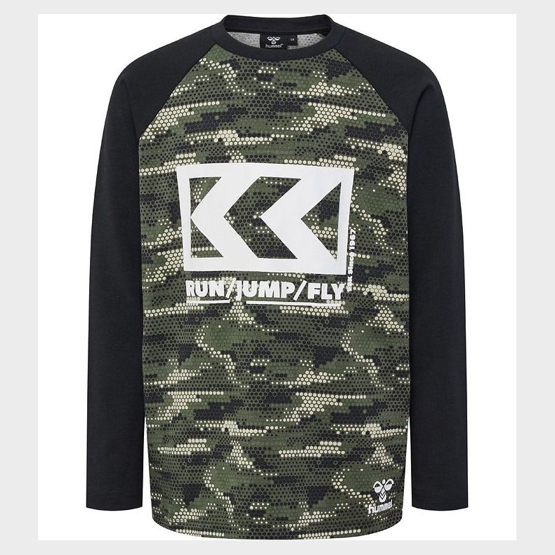 Hummel Bluse - hmlFSK - Grn/Sort