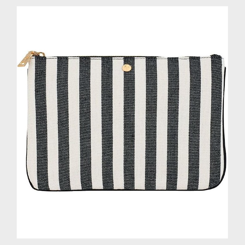 Fan Palm Toilettaske - Clutch - Cotton Stripe