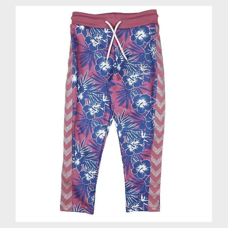 Hummel Sweatpants - hmlFlowery - Heather Rose