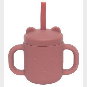 Petit Monkey Kop m. Sugerr - Silikone - 175 ml - Mahogany Rose