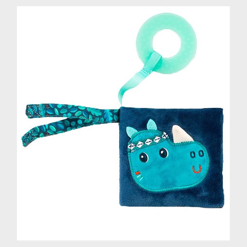 Lilliputiens Stofbog - Marius - Bl�/Gr�n