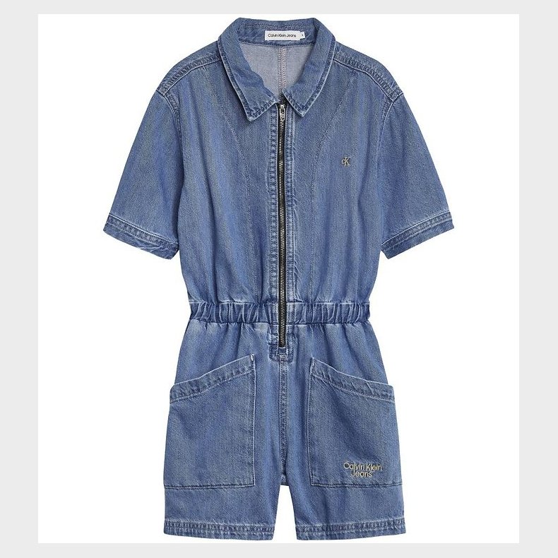 Calvin Klein Buksedragt - Soft Denim - Light Denim