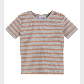 Noa Noa miniature T-shirt - Rib - Art Grey Melange