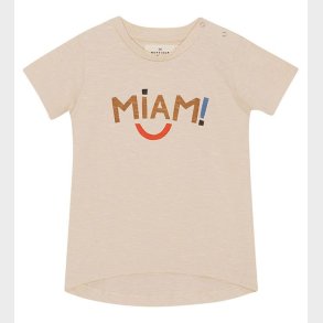 Monsieur Mini T-Shirt - Miam - Offwhite