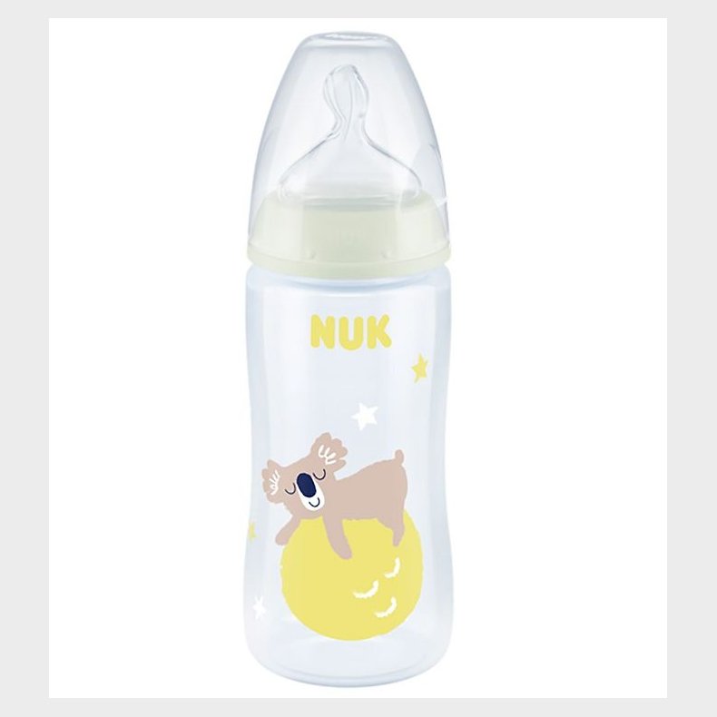 Nuk Sutteflaske - First Choice+ Night - Glow In The Dark - M - 3