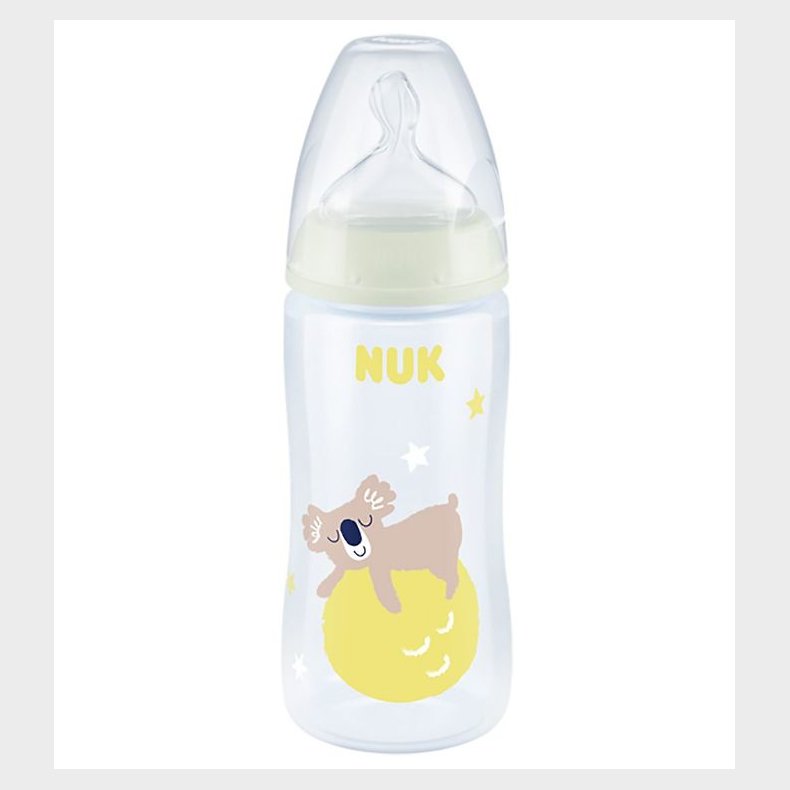 Nuk Sutteflaske - First Choice+ Night - Glow In The Dark - M -