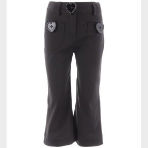 Moschino Bukser - Sort m. Hjerter