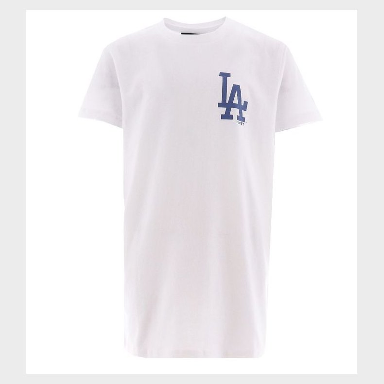 New Era T-Shirt - Hvid - Los Angeles Dodgers