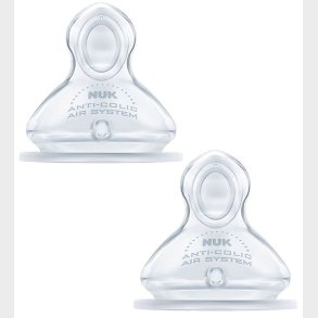 Nuk Flaskesut - First Choice+ - Flow Control - 2 Pak