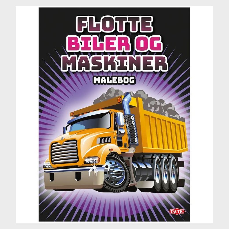 TACTIC Malebog - Flotte Biler og Maskiner
