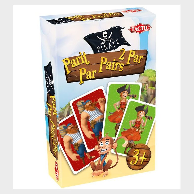 TACTIC Vendespil - Pirat Kortpar