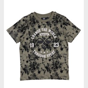 Hummel T-shirt - hmlJOHAN - Vetiver