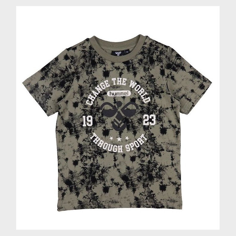 Hummel T-shirt - hmlJOHAN - Vetiver