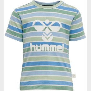 Hummel T-shirt - hmlPELLE - Grayed Jade