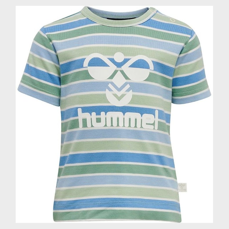 Hummel T-shirt - hmlPELLE - Grayed Jade