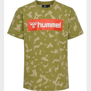 Hummel T-shirt - hmlRush - Green Olive